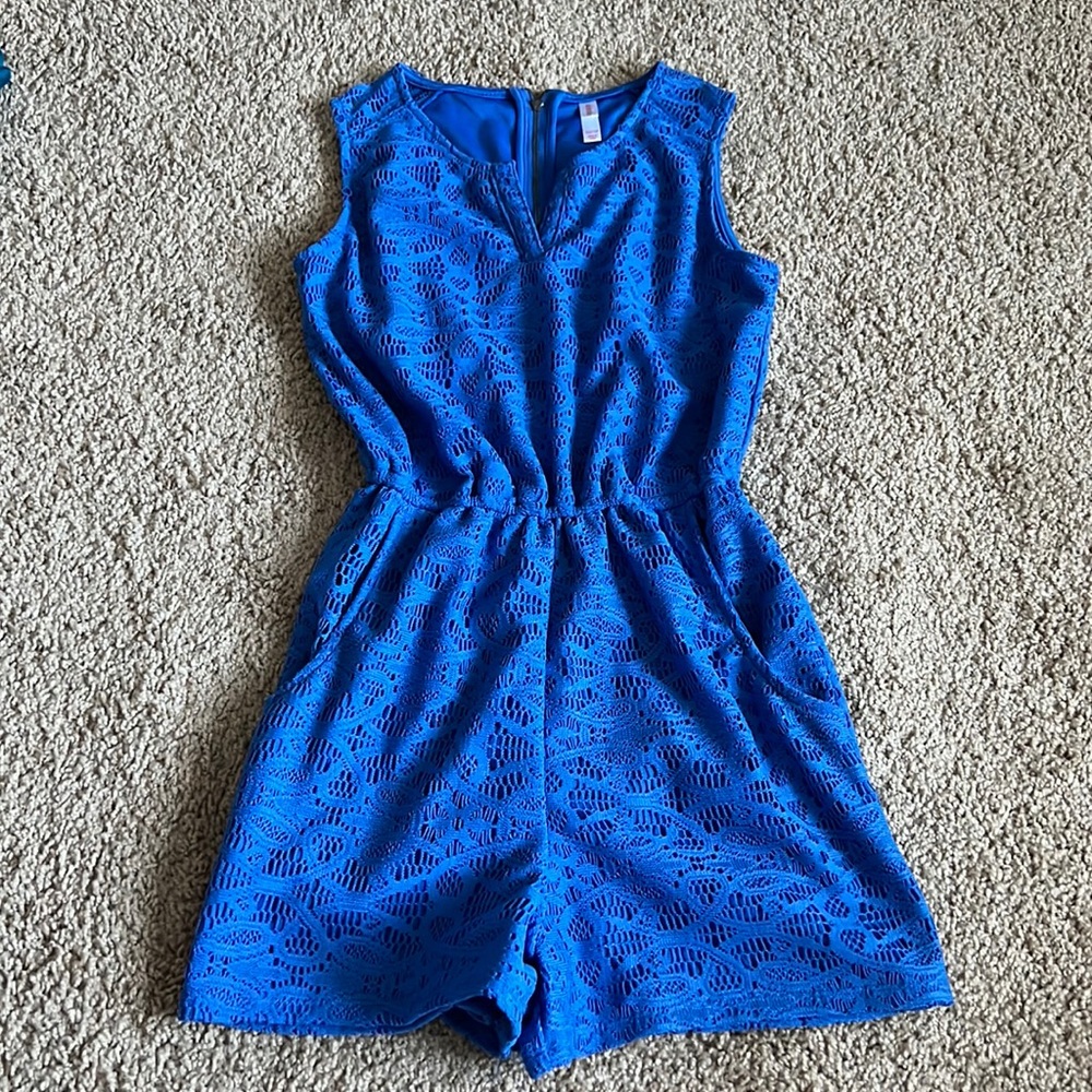 Blue Romper size XS